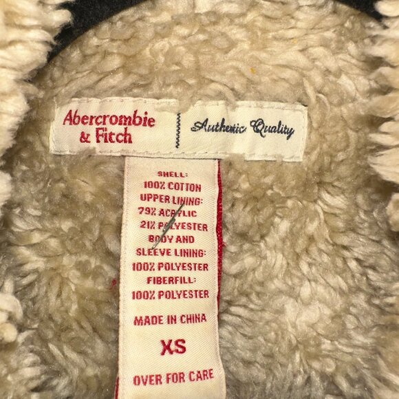 Abercrombie & Fitch Corduroy Sherpa Jacket - Picture 4 of 5